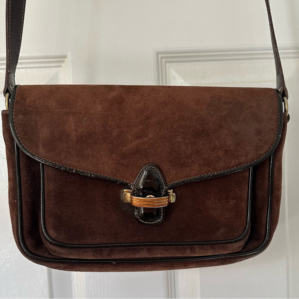 VINTAGE GUCCI CROSSBODY PURSE